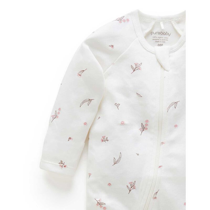 Purebaby Zip Growsuit image number 1